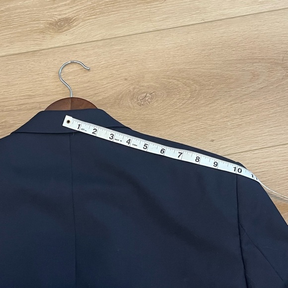 Wool Polo Ralph Lauren Navy Blazer Size 38R - Picture 5 of 8